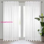 Lucy fényáteresztő függöny voile anyagból Fehér 140x270 cm