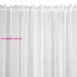 Lucy fényáteresztő függöny voile anyagból Fehér 200x270 cm