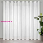 Lucy fényáteresztő függöny voile anyagból Fehér 300x250 cm