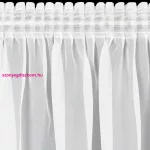 Lucy fényáteresztő függöny voile anyagból Fehér 400x250 cm