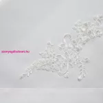 Bari terítő elegáns díszítéssel Fehér 40x140 cm