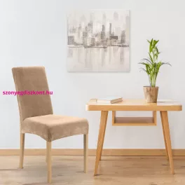   Víztaszító bársony székhuzat 04 Sötét bézs 35x55x30 cm