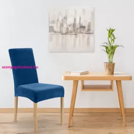   Víztaszító bársony székhuzat 04 Gránátkék 35x55x30 cm