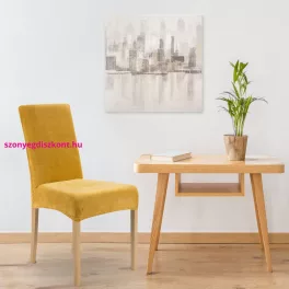   Víztaszító bársony székhuzat 04 Mustársárga 35x55x30 cm
