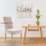 Víztaszító bársony székhuzat 04 Bézs 35x55x30 cm