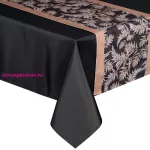 Anita asztalterítő Fekete 140x260 cm - 33x260 cm