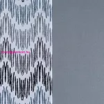 Anita asztalterítő Szürke 140x260 cm - 33x260 cm