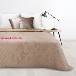 Luiz bársony ágytakaró Bézs 200x220 cm