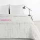 Blink1 mikroszálas ágytakaró ezüst fényű mintával Fehér 170x210 cm