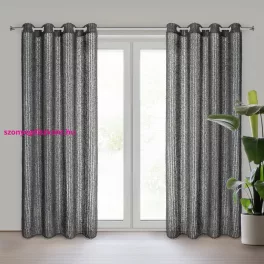 Selma Eva Minge függöny Fekete 135x250 cm