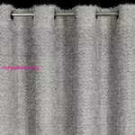 Tiffany Eva Minge függöny Ezüst 135x250 cm