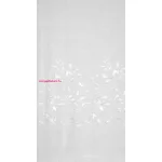 Estella díszes fényáteresztő függöny Fehér 140x250 cm