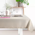 Lace csipkés peremű elegáns asztalterítő Krémszín 40x180 cm