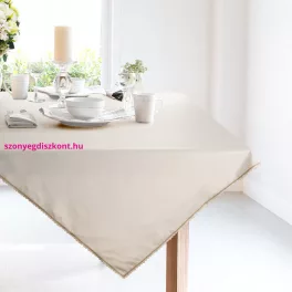   Lace csipkés peremű elegáns asztalterítő Krémszín 85x85 cm