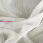 Astra mintás dekor függöny Fehér 140x270 cm
