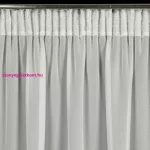 Astra mintás dekor függöny Fehér 140x270 cm