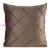 Nala2 bársony párnahuzat varrott mintával Világosbarna 45x45 cm