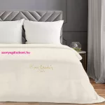 Clara1 Pierre Cardin takaró Krémszín 160x220 cm - 700 g/m2