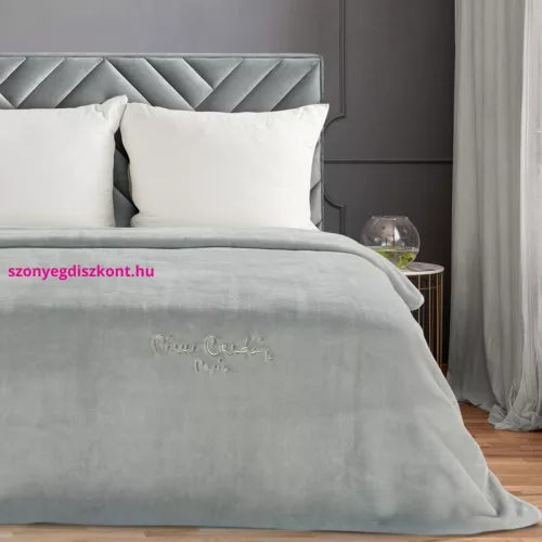Clara1 Pierre Cardin takaró Ezüst 160x220 cm - 700 g/m2