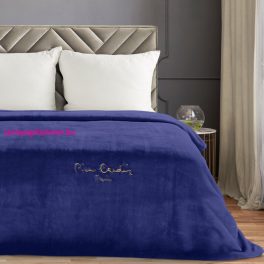   Clara1 Pierre Cardin takaró Gránátkék 160x220 cm - 700 g/m2