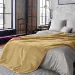 Clara1 Pierre Cardin takaró Mézsárga 220x240 cm - 700 g/m2