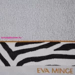 Eva22 minőségi pamut törölköző Ezüst 30x50 cm