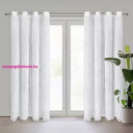Aurora Eva Minge fehér design függöny 140x250 cm