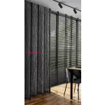Aurora Eva Minge fekete design függöny 140x250 cm