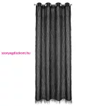 Aurora Eva Minge fekete design függöny 140x250 cm