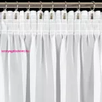 Lucy voile függöny Fehér 400x300 cm
