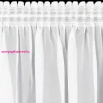 Lucy voile függöny Fehér 400x300 cm