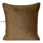 Sibel Pierre Cardin bársony párnahuzat Világosbarna 45x45 cm