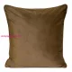 Sibel Pierre Cardin bársony párnahuzat Világosbarna 45x45 cm