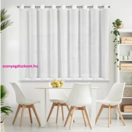   Arleta függöny finom fényű sifon szövetből Fehér 295x160 cm