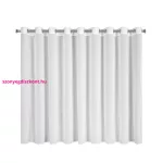 Arleta függöny finom fényű sifon szövetből Fehér 295x160 cm