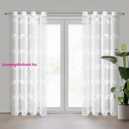 Sotera Eva Minge fehér függöny 140x250 cm