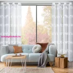 Sotera Eva Minge fehér függöny 140x250 cm
