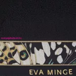 Eva15 minőségi pamut törölköző Fekete 30x50 cm