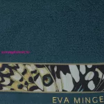 Eva15 minőségi pamut törölköző Sötét türkiz 30x50 cm
