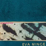 Eva15 minőségi pamut törölköző Sötét türkiz 50x90 cm