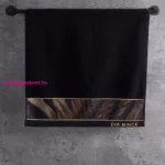 Minge11 Eva Minge törölköző Fekete 50x90 cm