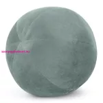 Gaja4 gömb alakú bársony díszpárna Sötét menta