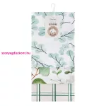 Clover 3db-os pamut konyharuha szett Natúr 50x75 cm