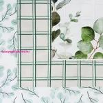 Clover 3db-os pamut konyharuha szett Natúr 50x75 cm