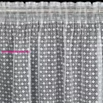 Alaya jacquard függöny Fehér 140x270 cm