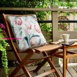 Garden32 kültéri párnahuzat vízálló anyagból Fehér 45x45 cm