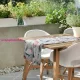Garden32 kültéri asztalterítő Fehér 40x180 cm