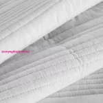 Tara elegáns steppelt ágytakaró Fehér 170x210 cm