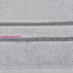 Dina csíkos törölköző Ezüst 70x140 cm