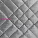 Ria6 bársony ágytakaró Ezüst 170 x 210 cm